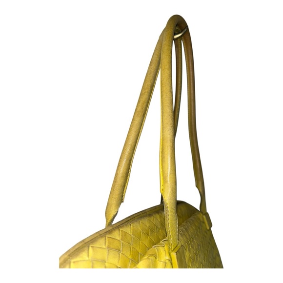 Bottega Veneta Intrecciato Woven Leather Large Shoulder Bag Tote Purse - Picture 14 of 16